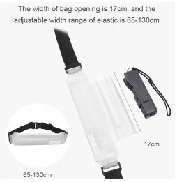 STARTRC Portable Frosted Transparent Waterproof Waist Pack Storage Bag for DJI Osmo Pocket / Action at 5,90 €
