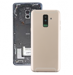 Back Cover with Side Keys for Samsung Galaxy A6+ 2018 SM-A605 (Gold)(With Logo) at 26,30 €