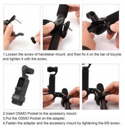 STARTRC 1108506 Bicycle Motorcycle Body Expansion Fixed Bracket for DJI OSMO Pocket 2 / Pocket voor 8,84 €