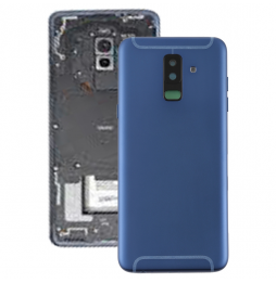Rückseite Akkudeckel mit Knopfe für Samsung Galaxy A6+ 2018 SM-A605 (Blau)(Mit Logo) für 26,30 €
