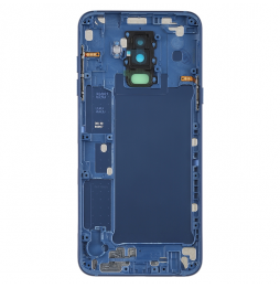 Back Cover with Side Keys for Samsung Galaxy A6+ 2018 SM-A605 (Blue)(With Logo) at 26,30 €