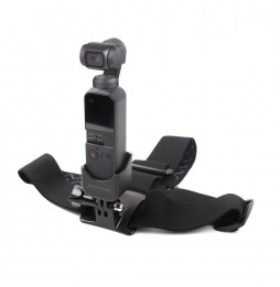 Sunnylife Elastic Adjustable Head Strap Mount Belt with Adapter for DJI OSMO Pocket 2(Black) at 11,58 €