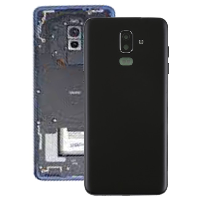 Achterkant met knoppen en lens voor Samsung Galaxy J8 2018 SM-J810 (Zwart)(Met Logo) voor 11,32 €
