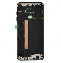Rückseite Akkudeckel mit Knopfe und Linse für Samsung Galaxy J8 2018 SM-J810 (Schwarz)(Mit Logo) für 11,32 €