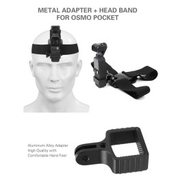Sunnylife OP-Q9200 Metal Adapter + Headband for DJI OSMO Pocket voor 16,00 €