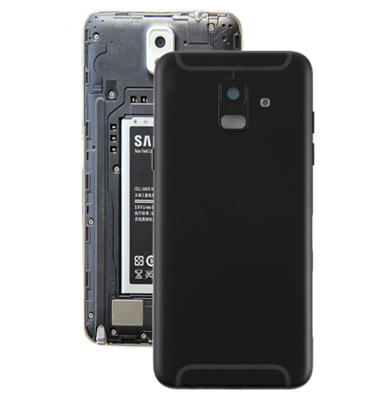 Origineel achterkant met knoppen voor Samsung Galaxy A6 2018 SM-A600F (Zwart)(Met Logo) voor 29,90 €