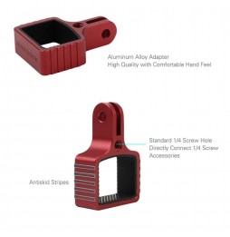 Sunnylife OP-Q9192 Metal Adapter Bracket for DJI OSMO Pocket(Red) voor 13,60 €