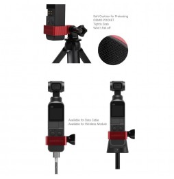 Sunnylife OP-Q9192 Metal Adapter Bracket for DJI OSMO Pocket(Red) at 13,60 €