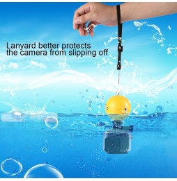 PULUZ Bobber Diving Floaty Ball with Safety Wrist Strap for GoPro HERO6 /5 /5 Session /4 Session /4 /3+ /3 /2 /1, Xiaoyi and ...