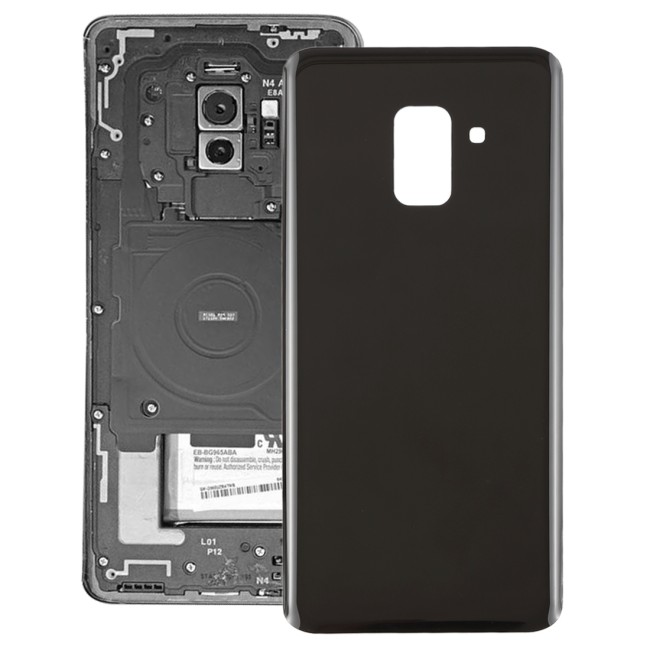 Rückseite Akkudeckel für Samsung Galaxy A8+ 2018 SM-A730 (Schwarz)(Mit Logo) für 12,90 €