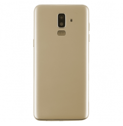 Back Cover with Side Keys & Lens for Samsung Galaxy J8 2018 SM-J810 (Gold)(With Logo) at 11,32 €