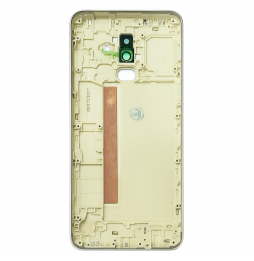 Rückseite Akkudeckel mit Knopfe und Linse für Samsung Galaxy J8 2018 SM-J810 (Gold)(Mit Logo) für 11,32 €