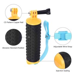 PULUZ Floating Handle Hand Grip Buoyancy Rods with Strap for GoPro HERO9 Black / HERO8 Black / HERO7 /6 /5 /5 Session /4 Sess...