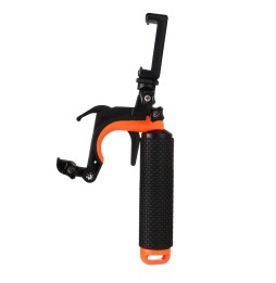 PULUZ 3 in 1 Pistol Trigger Set (Shutter Trigger + Phone Clamp + Floating Hand Grip Diving Buoyancy Stick) with Adjustable An...