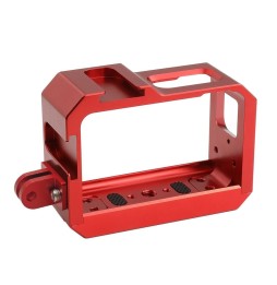 PULUZ mit Kaltschuhfußschlitz und Stativfußadapter für Insta360 One R (rot) für 46,73 €