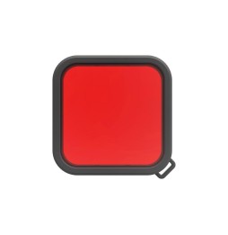 PULUZ Square Housing Diving Color Lens Filter for Insta360 ONE R 4K Edition / 1 inch Edition(Red) voor 4,10 €