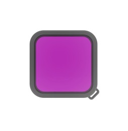 PULUZ Square Housing Diving Farblinsenfilter für Insta360 ONE R 4K Edition / 1 Zoll Edition (Lila) für 4,10 €