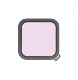 PULUZ Square Housing Diving Farblinsenfilter für Insta360 ONE R 4K Edition / 1 Zoll Edition (Pink) für 4,10 €