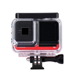 PULUZ 60m boîtier de plongée sous-marine en profondeur boîtier de caméra étanche pour Insta360 ONE R édition 1.0 pouces (Tran...