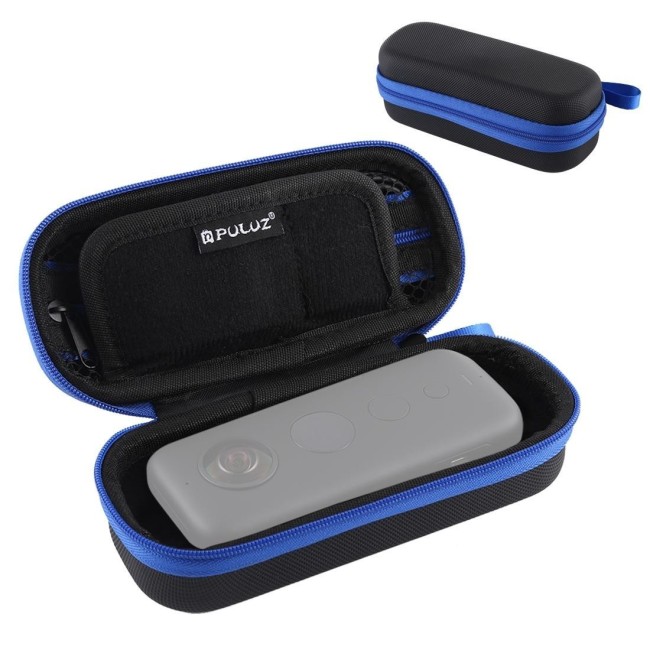 PULUZ Portable Mini Diamond Texture PU Leather Storage Case Bag for Insta360 One X voor 8,13 €