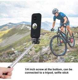 PULUZ Full Body Dust-proof Silicone Protective Case for Insta360 ONE X2 (Black) at 11,58 €