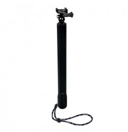 PULUZ Wasserdichtes Selfie-Stick-Einbeinstativ aus Aluminiumlegierung mit Schnellverschluss, langer Schraube und Lanyard für ...