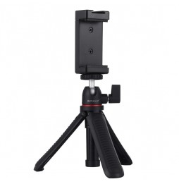 PULUZ Selfie Sticks Stativhalterung + Telefonklemme mit Stativadapter und langer Schraube (schwarz) für 14,03 €