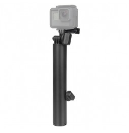 PULUZ 3-Wege-Griff Faltbarer Multifunktions-Selfie-Stick-Verlängerungs-Einbeinstativhalter für GoPro HERO9 Schwarz / HERO8 Sc...