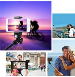 PULUZ verstellbares Handheld-Selfie-Stick-Einbeinstativ für GoPro HERO8 Schwarz / Max / HERO7, DJI OSMO Action, Xiaoyi und an...