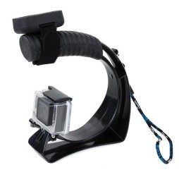 TMC Selbstporträt-Handgriffhalterung für GoPro Hero4 / 3+ / 3/2/1, Xiaomi Yi Sportkamera, SJ4000 für 23,40 €
