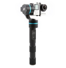 FY-G4 3 Axis Brushless Handheld Gimbal Stabilizer for GoPro HERO4 / 3+ /3(Blue) voor 500,23 €