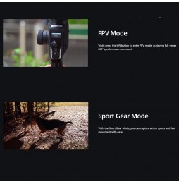 MOZA AirCross 2 Standard 3-Achsen-Gimbal-Handstabilisator für DSLR-Kameras, Belastung: 3,2 kg (schwarz) für 801,63 €