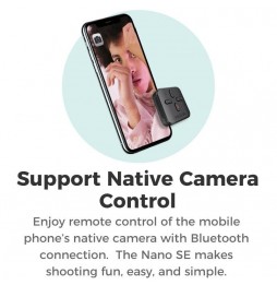 MOZA NANO SE Faltbarer Selfie-Stick-Handkardanstabilisator für Smartphones (schwarz) für 75,95 €