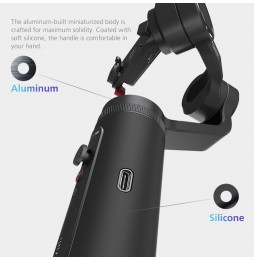 ZHIYUN YSZY012 Smooth-Q2 360 Degree 3-Axis Handheld Gimbal Stabilizer for Smart Phone, Load: 260g (Black) voor 246,68 €