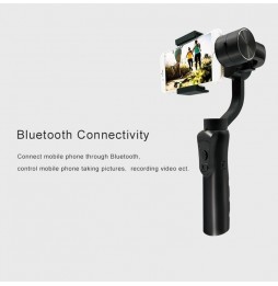 SOOCOO PS3 Bluetooth 3-Axis Stabilized Handheld Gimbal Stabilizer for Smartphones (Black) at 180,28 €