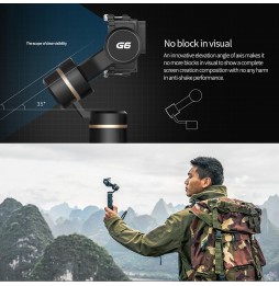 Cardan de poche stabilisé à 3 axes Feiyu G6 pour GoPro HERO NEW / 6/5, Sony RX0 (noir) à 505,65 €