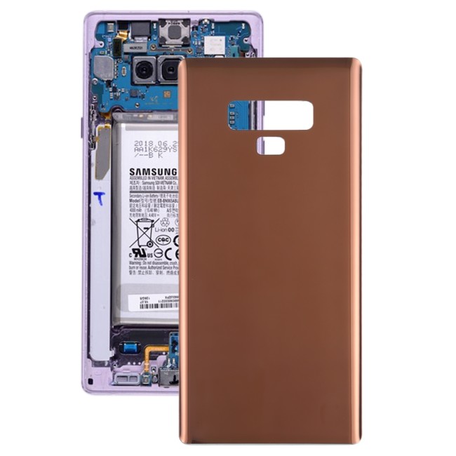 Back Cover for Samsung Galaxy Note 9 SM-N960 (Gold)(With Logo) at 14,90 €