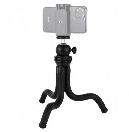 PULUZ Mini Octopus Flexible Tripod Holder with Ball Head for SLR Cameras, GoPro, Cellphone, Size:30cmx5cm at 11,23 €