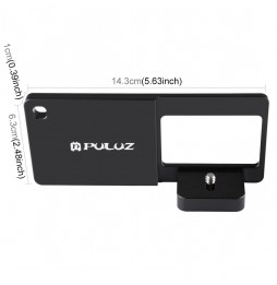 PULUZ für Sony RX0 Mobile Gimbal Switch-Montageplatte (schwarz) für 19,78 €