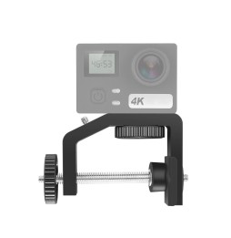 PULUZ Heavy Duty C Clamp Camera Clamp Mount avec vis 1/4 pouce pour GoPro HERO9 / 8/7/6/5/4/3 + / 3/2/1, DJI Osmo Action et a...