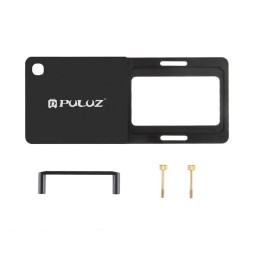 PULUZ Mobile Gimbal Switch Mount Plate for GoPro HERO NEW(2018) /HERO 8 Black /7 /6 /5 /4 /3+ /3, DJI Osmo Action(Black) at 1...