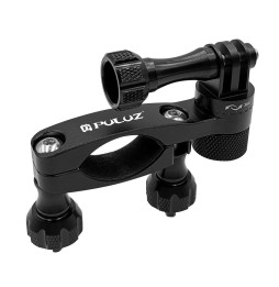 PULUZ 360 Degree Rotation Bike Aluminum Handlebar Adapter Mount with Screw for GoPro HERO9 Black / HERO8 Black / Max / HERO7,...