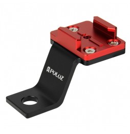 PULUZ Fixed Metal Motorcycle Holder Mount for GoPro HERO9 Black /HERO8 Black / Max / HERO7, DJI OSMO Action, Xiaoyi and Other...