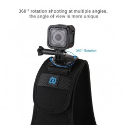 PULUZ ceinture de poitrine réglable pour GoPro HERO8 Black / 7 6/5, DJI OSMO Action, Xiaoyi et autres caméras d'action à €19.90