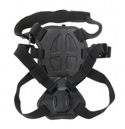 PULUZ Hound Dog Fetch Harness Adjustable Chest Strap Mount for GoPro HERO9 Black / HERO8 Black / HERO7 /6 /5 /5 Session /4 Se...