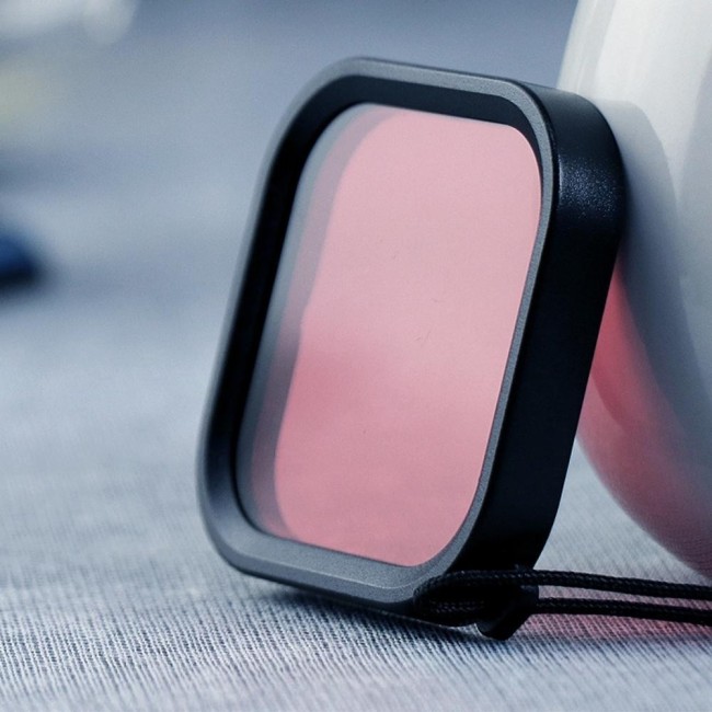 Filtre de lentille de couleur de plongée à boîtier carré pour GoPro HERO8 noir (rose) à 2,78 €