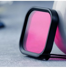 Filtre de lentille de couleur de plongée à boîtier carré pour GoPro HERO8 noir (violet) à 2,78 €