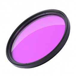 RUIGPRO pour GoPro HERO8 Professional 58mm couleur boîtier de plongée filtre d'objectif + boîtier de plongée boîtier étanche ...