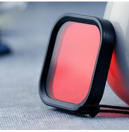 Square Housing Diving Color Lens Filter for GoPro HERO8 Black(Red) voor 2,78 €