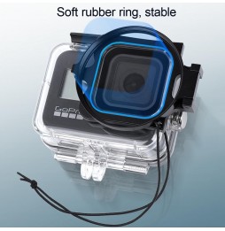 RUIGPRO for GoPro HERO8 58mm Filter Adapter Ring + Waterproof Case with Lens Cap voor 25,70 €